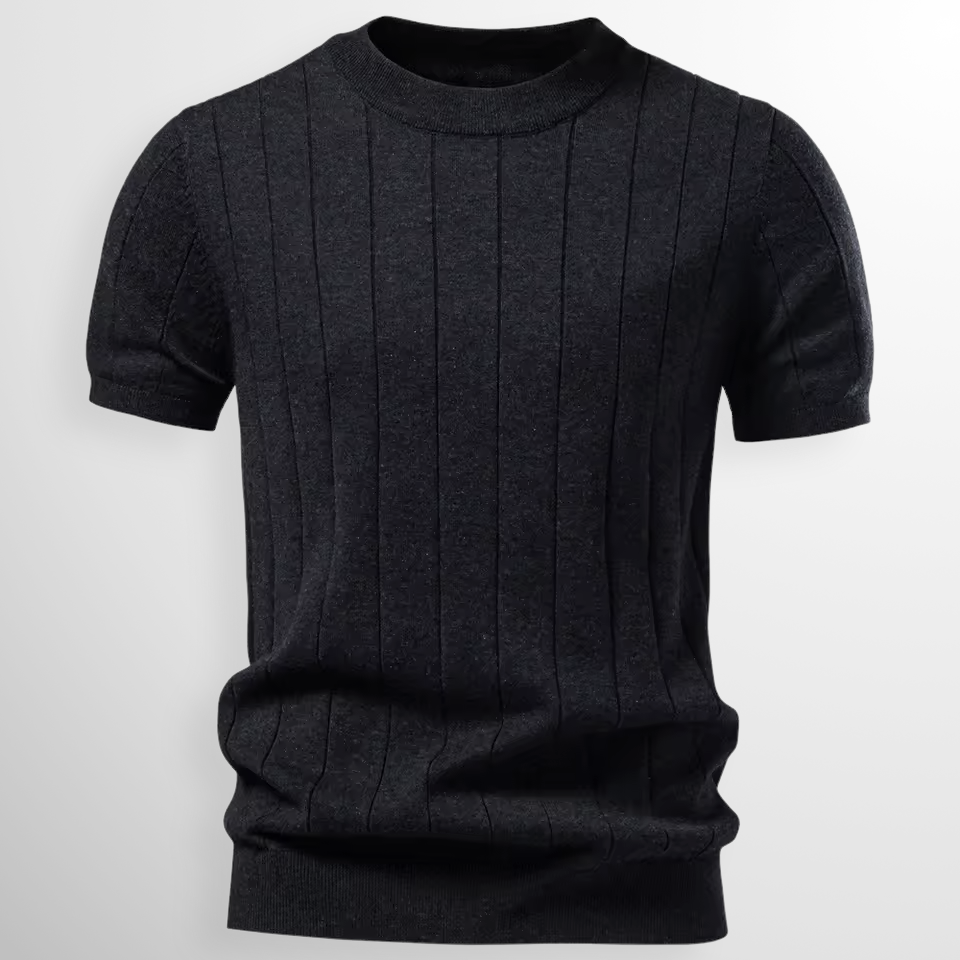 Lucas | Camiseta de canalé premium