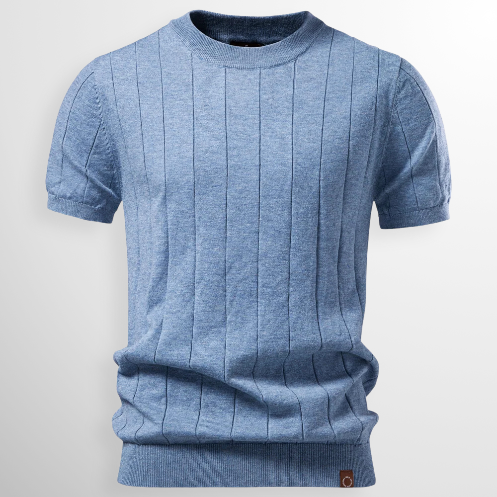Lucas | Camiseta de canalé premium