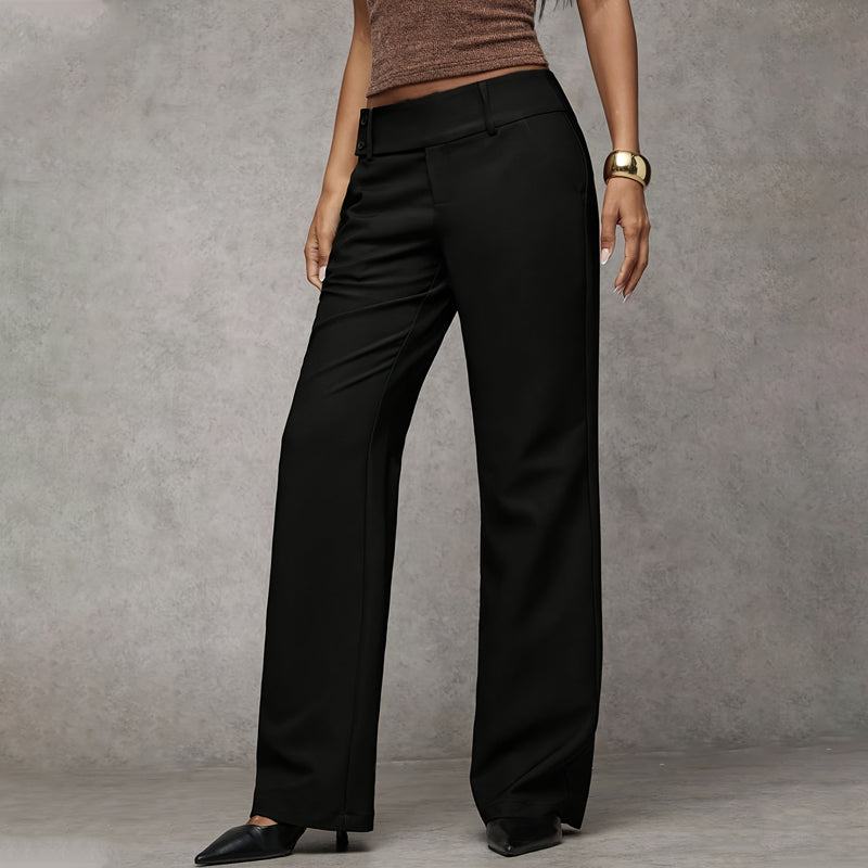 Maica ™ | Pantalón de Vestir Acampanado